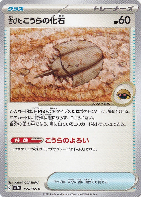 古びたこうらの化石[sv2a-155][C]